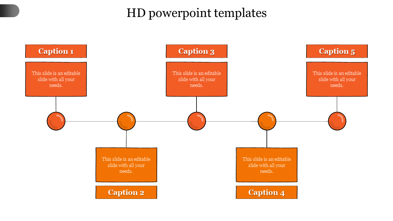 hd powerpoint templates-Orange